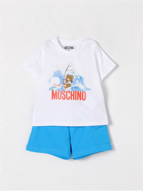 Completo in cotone Teddy Toy Moschino MOSCHINO KIDS | MUG01ELAA42/83542